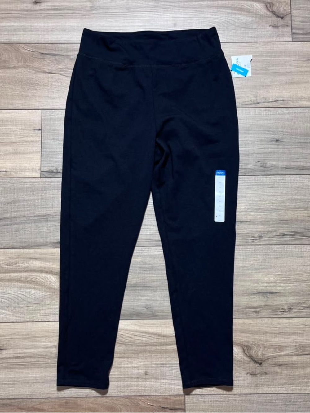 Arizona Jean Co. Juniors Pull On Lounge Leggings Size XL Black